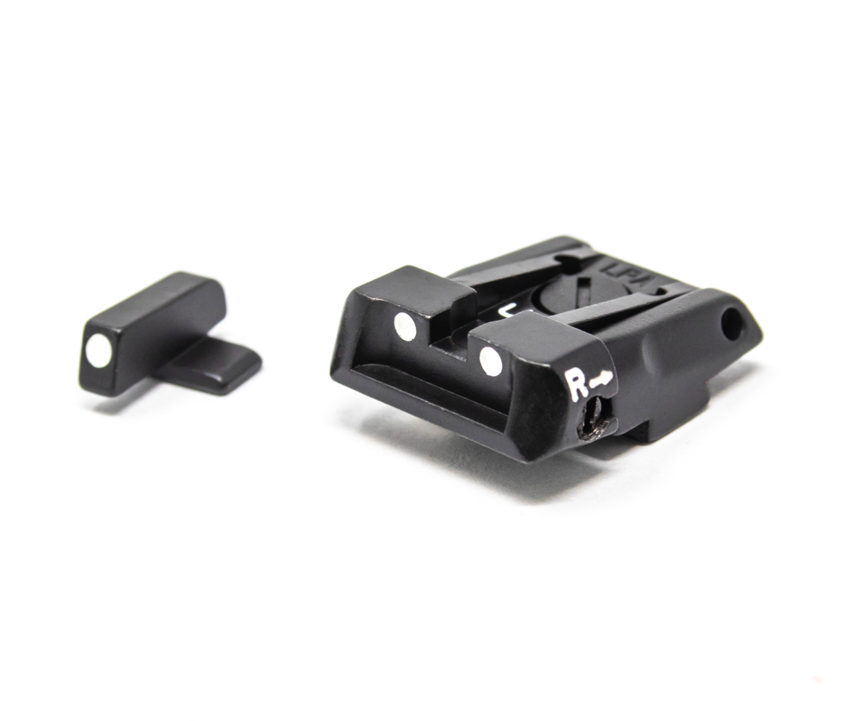 LPA Fully Adjustable White Dot Sig Sauer P220, P225, P226, P228, P229, P320 Sight Set – Fusion Firearms