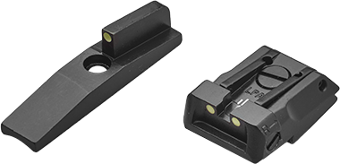 LPA Luminova Carry Sight Set for Ruger Mark IV 22/45 Lite – Fusion Firearms