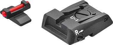 LPA Red Fiber Front Carry Sight Set for Beretta 92X Performance – Fusion Firearms