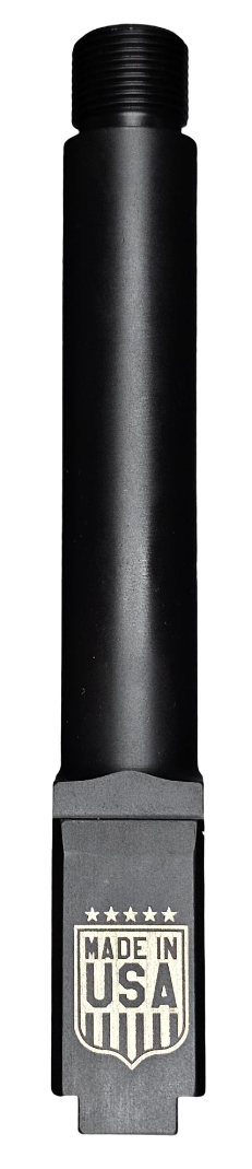 Made in U.S.A. Logo Combat Armory barrel Fits Glock 19 New 9mm Match Grade Barrel Threaded