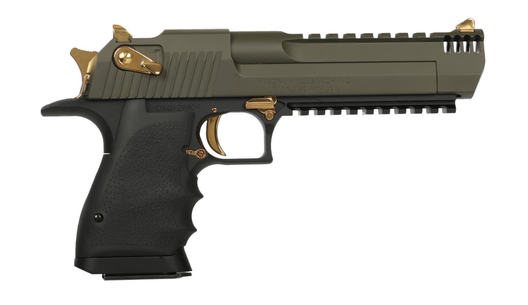 Magnum Research Desert Eagle L6 .50 AE Black/Green