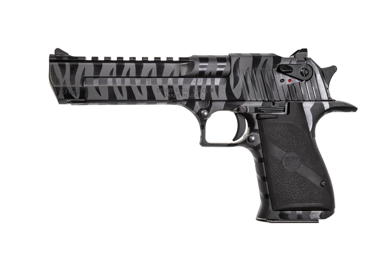 Magnum Research Desert Eagle Mark XIX 6-inch Black Tiger Stripes