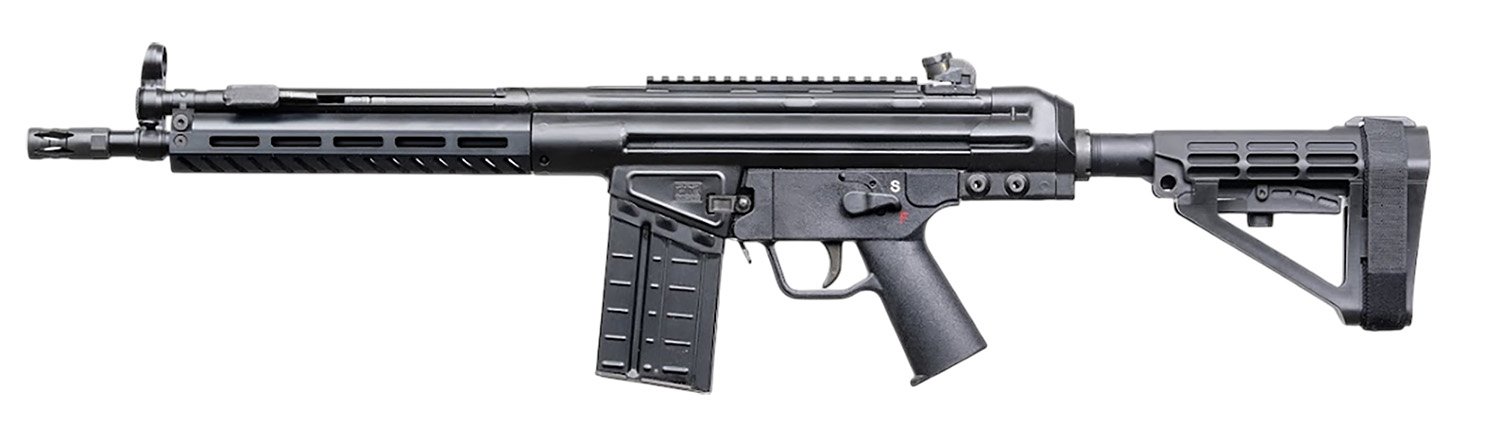 PTR K3P-BR PDWR 308 WIN 12.5″ Pistol w/ M-LOK & Brace