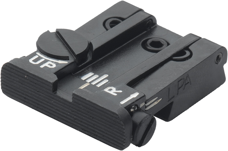 Ruger - Mark 2 .22Cal Rear Adjustable Sight - Black Serrated – Fusion Firearms