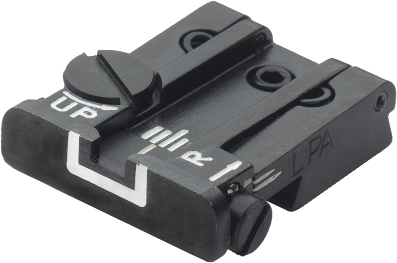 Ruger - Mark 2 .22Cal Rear Adjustable Sight - White Outline – Fusion Firearms