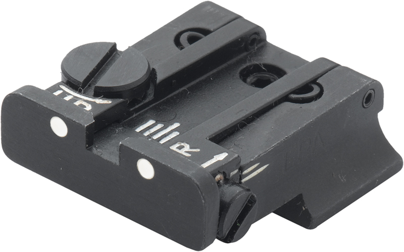S&W - 3rd Gen. 10mm & 45acp - Rear Adjustable Sight - White Dot – Fusion Firearms