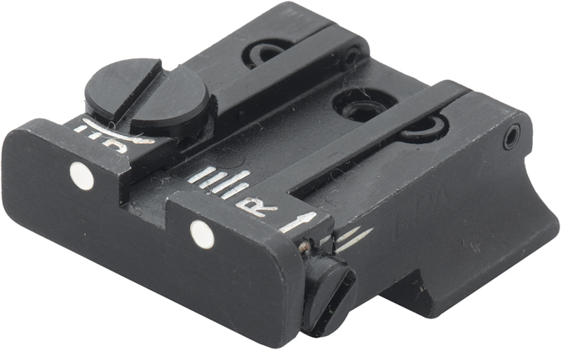 S&W - 3rd Gen. 9mm & 40cal. - Rear Adjustable Sight - White Dot – Fusion Firearms