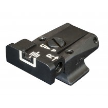 S&W - 645 / 745 - Rear Adjustable Sight - White Outline – Fusion Firearms