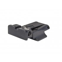 S&W - 9mm & 40 Cal. (3rd Gen) - Rear Adjustable Sight - Black Serrated – Fusion Firearms