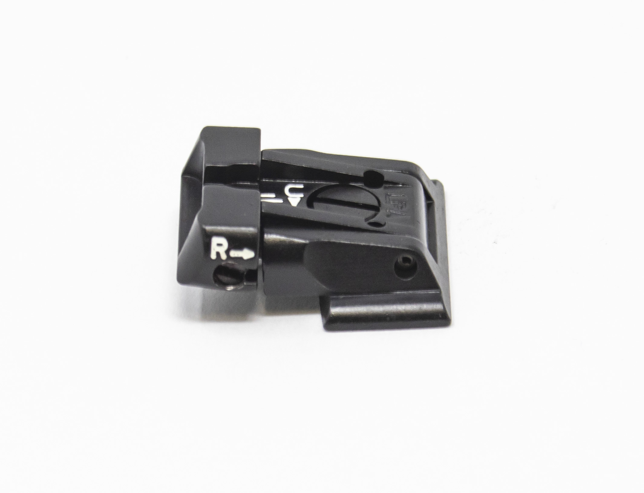 S&W - M&P - Black Target with Fiber Front Adjustable Sight Set – Fusion Firearms — image 2