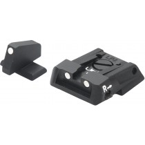 S&W - M&P - White Dot Adjustable Sight Set – Fusion Firearms