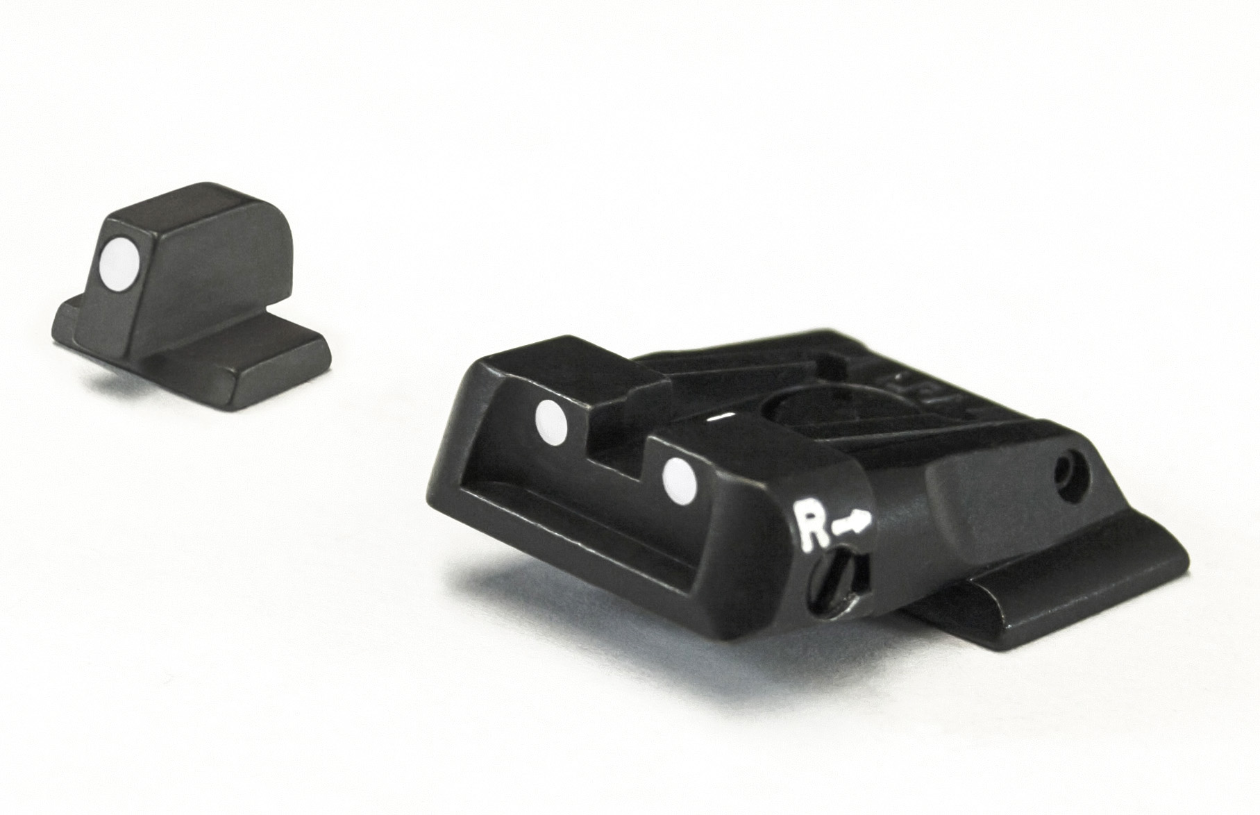 S&W - M&P - White Dot Adjustable Sight Set – Fusion Firearms — image 2