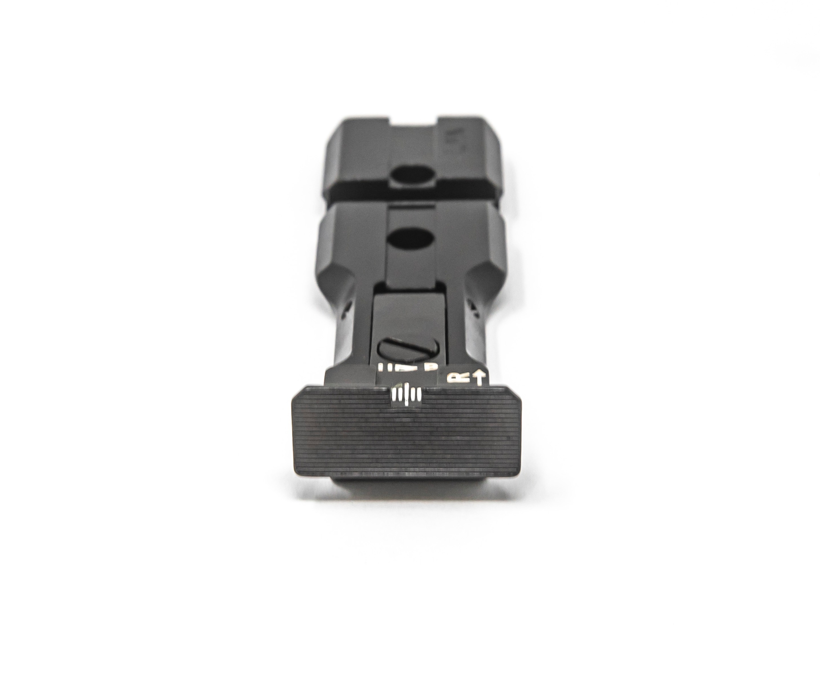 S&W RMR Rear Sight Black Target Black Body With Red Plunger Front Sight – Fusion Firearms — image 3