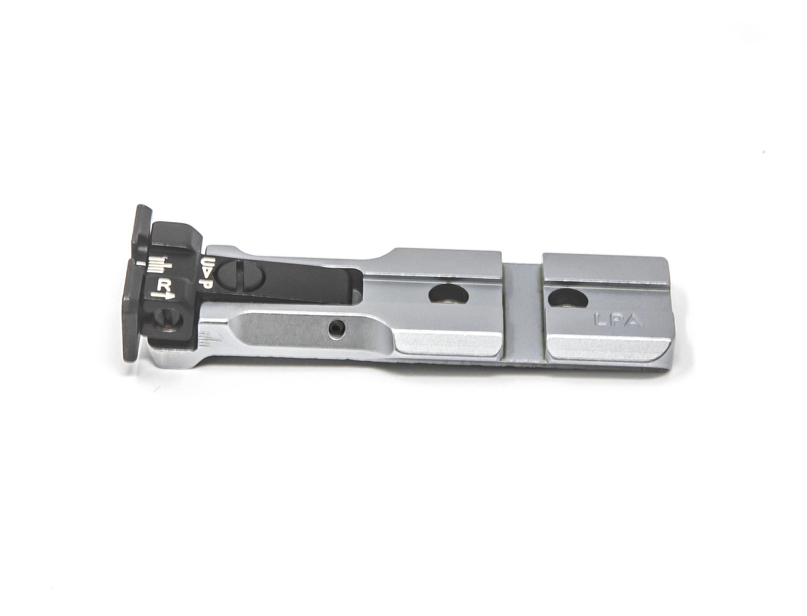S&W RMR Rear Sight Black Target Silver Body – Fusion Firearms — image 2