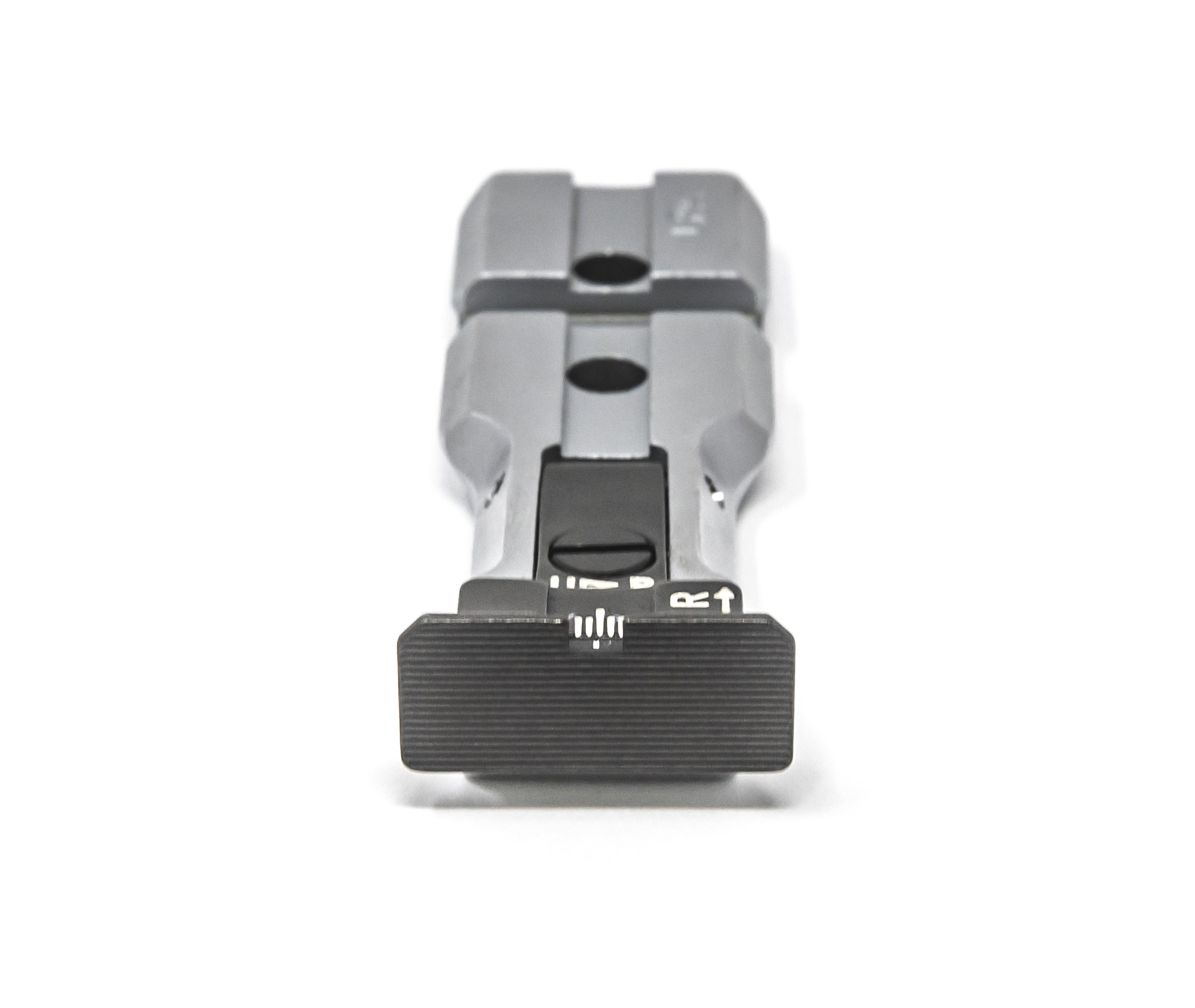 S&W RMR Rear Sight Black Target Silver Body – Fusion Firearms — image 3