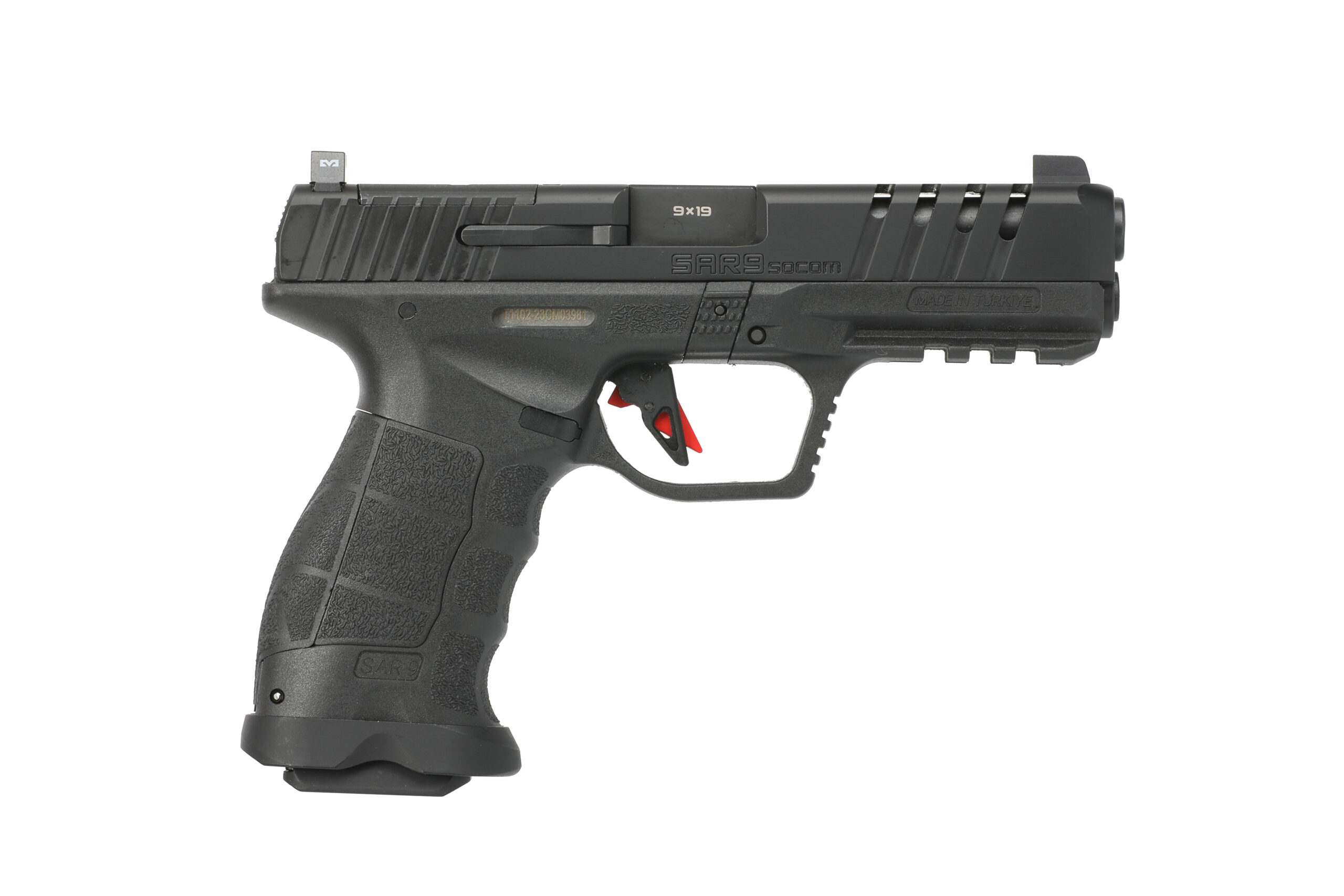 SAR Arms SAR9 SOCOM 9mm 5.20″ Threaded 21+1