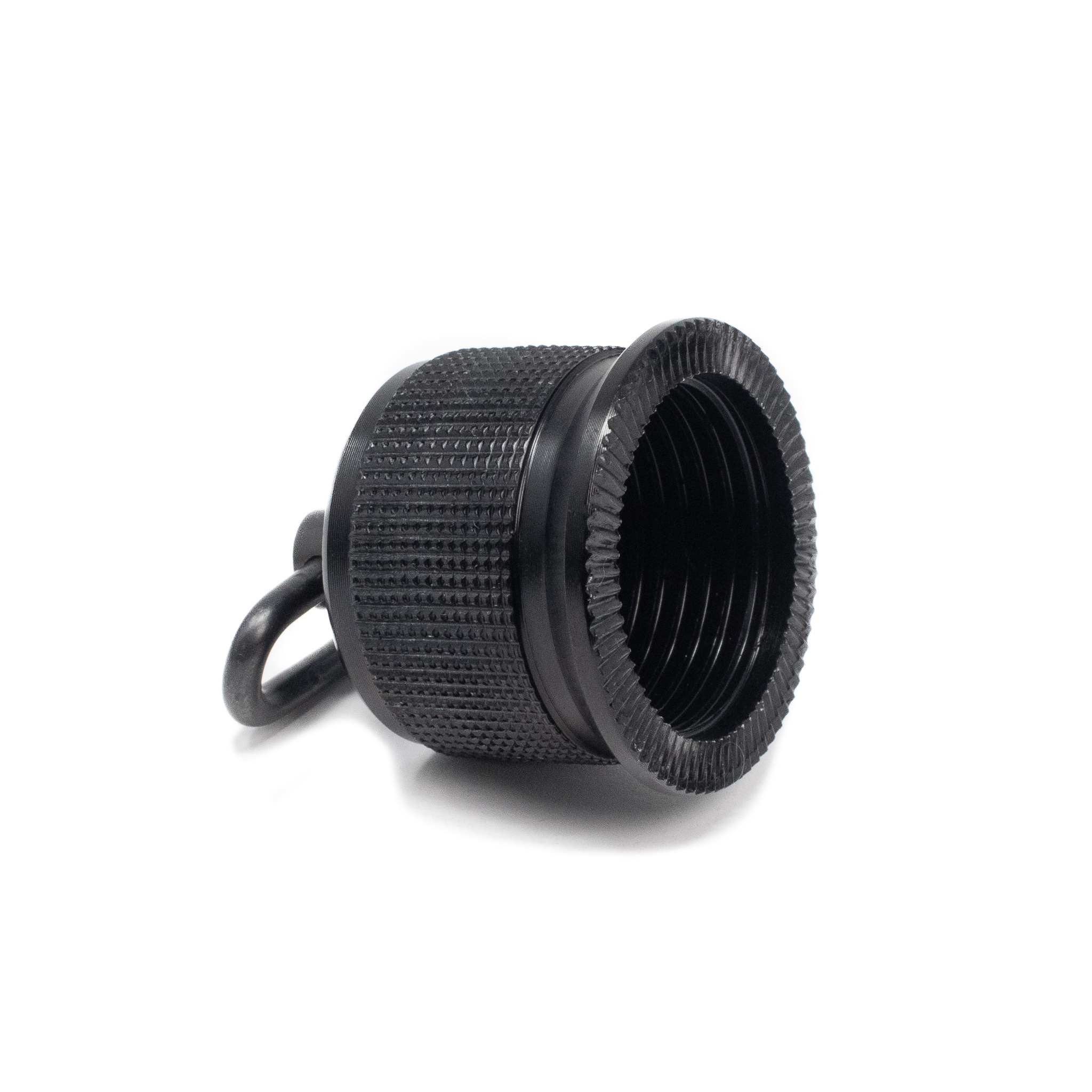 Shotgun Magazine Cap Checkered - Standard W/ Sling Swivel – Fusion Firearms — image 2