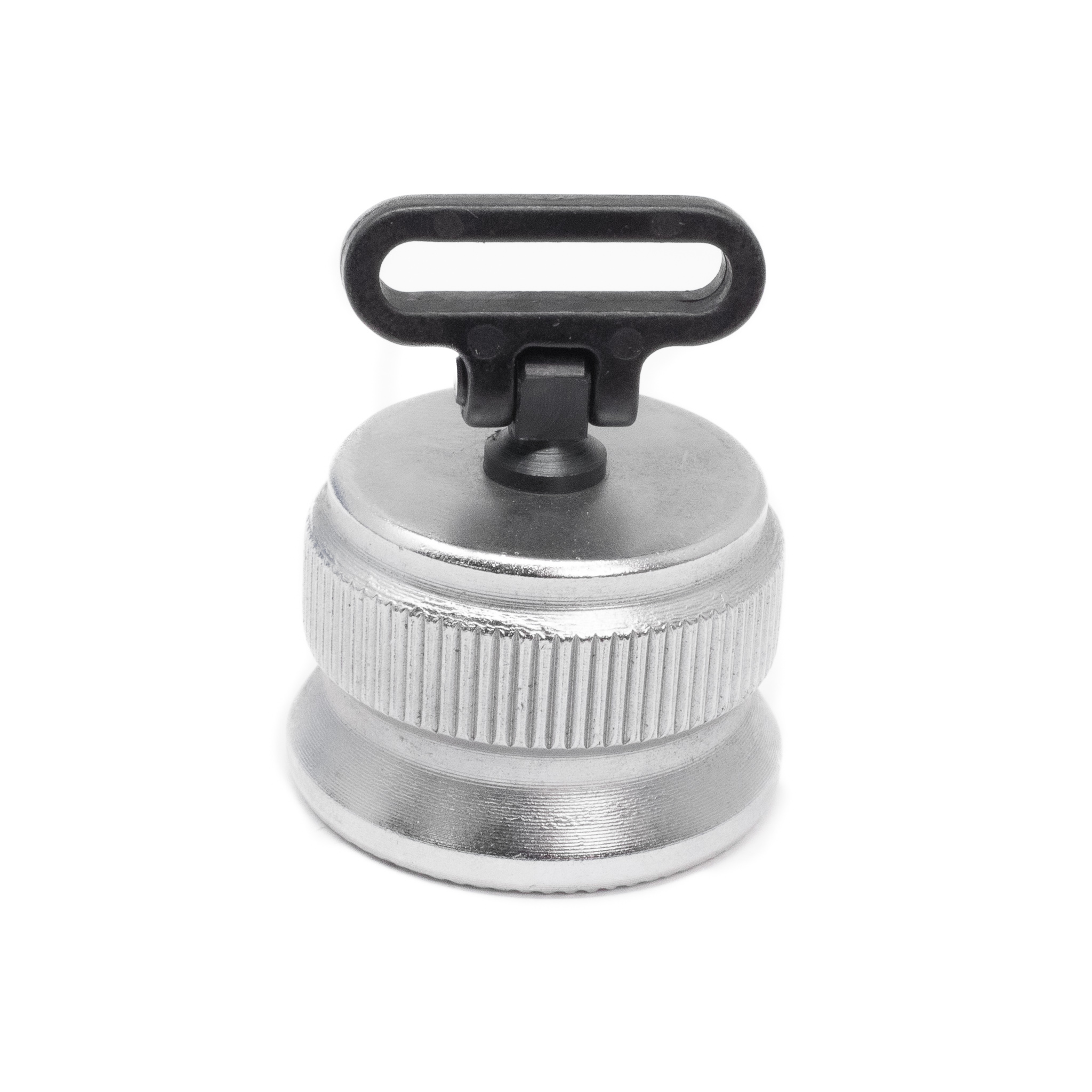 Shotgun Magazine Cap Serrated (Silver) - Standard W/ Sling Swivel – Fusion Firearms