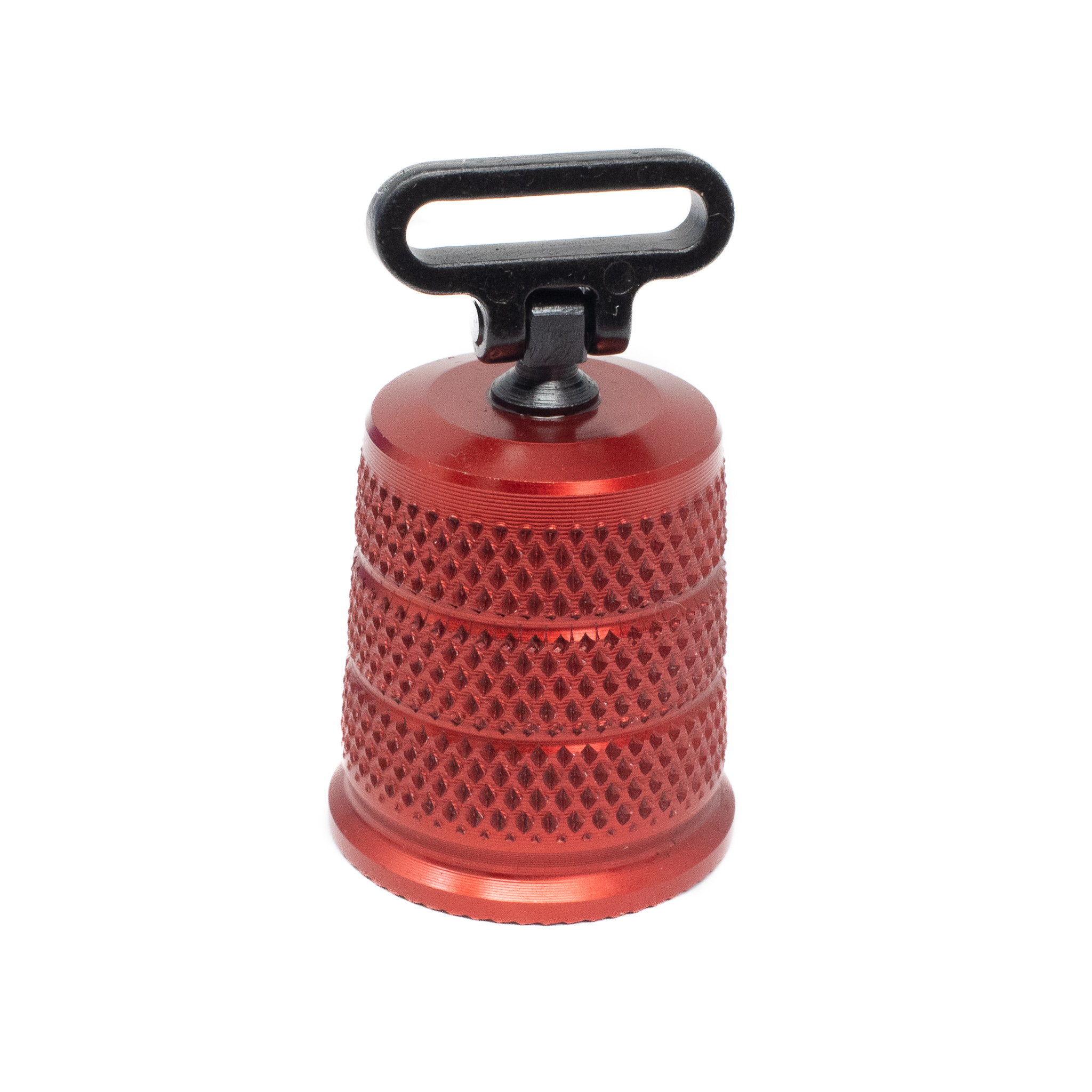 Shotgun Magazine Cap Extended Triple Knurled (Red) - Short W/ Sling Swivel – Fusion Firearms