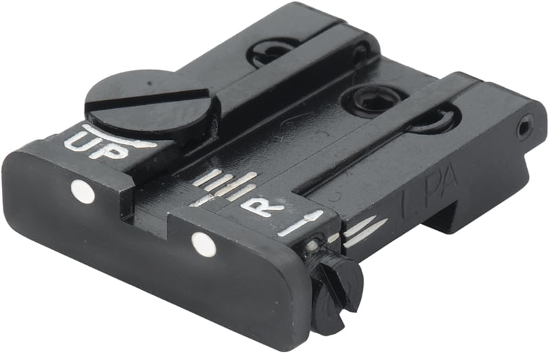 Sig Sauer - P220/225 ect. & XD - Rear Adjustable Sight - White Dot – Fusion Firearms