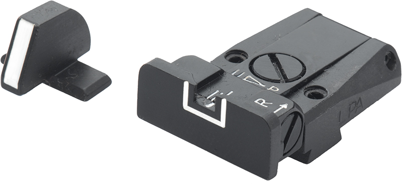 Sig Sauer - P220 Thru P228, P320 - White Outline Adjustable Sight Set – Fusion Firearms