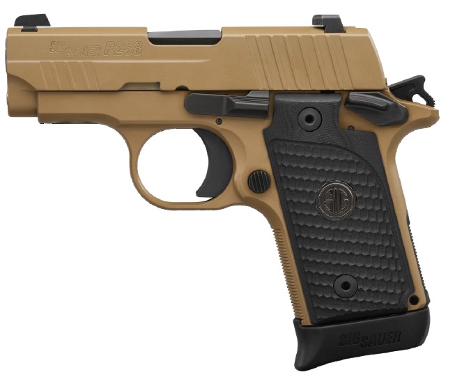 Sig Sauer P238 Emperor Scorpion .380 ACP 2.7in FDE