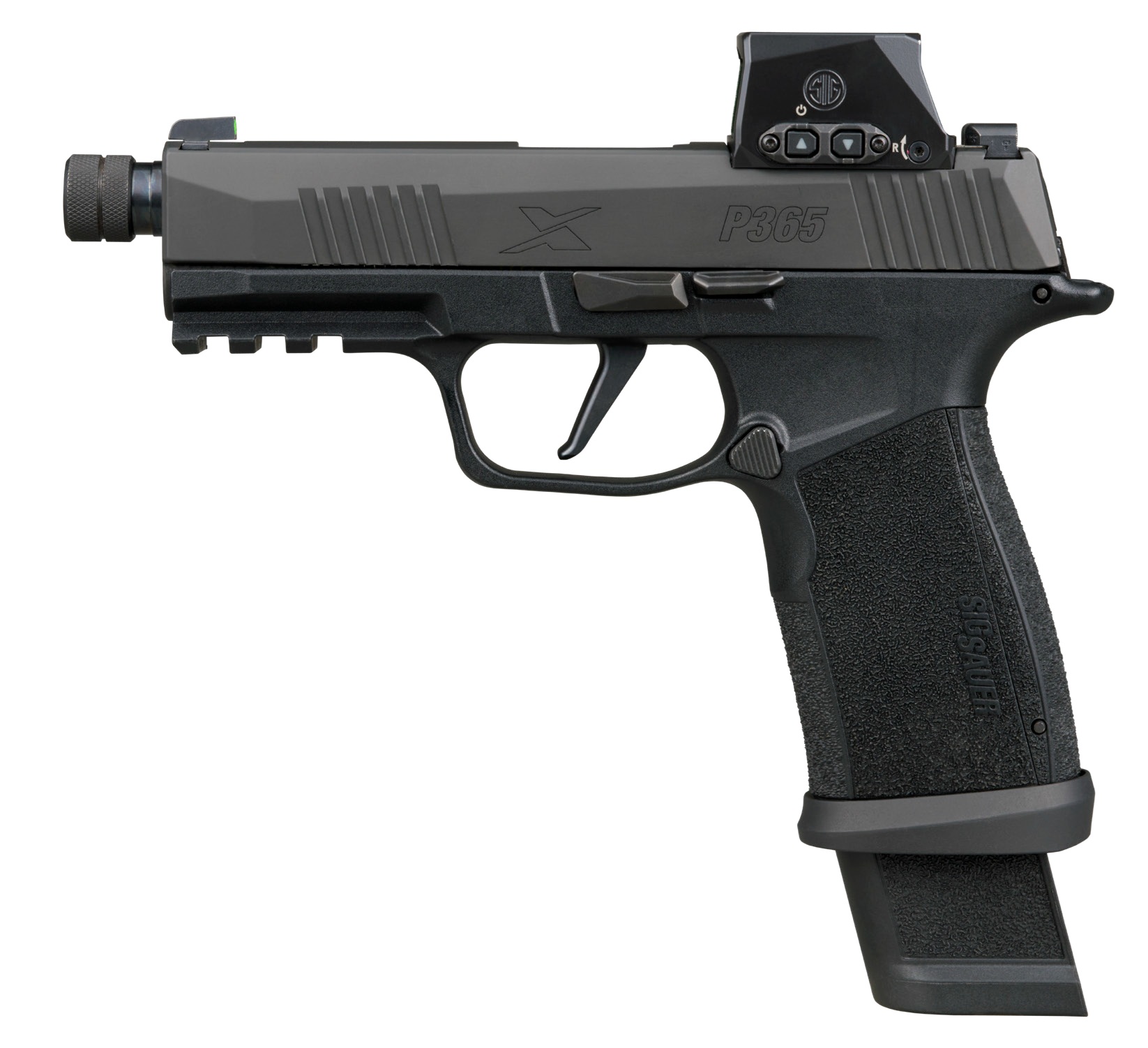 Sig Sauer P365 X-Macro TACOPS 9mm 4.3″ Threaded Barrel, 21+1