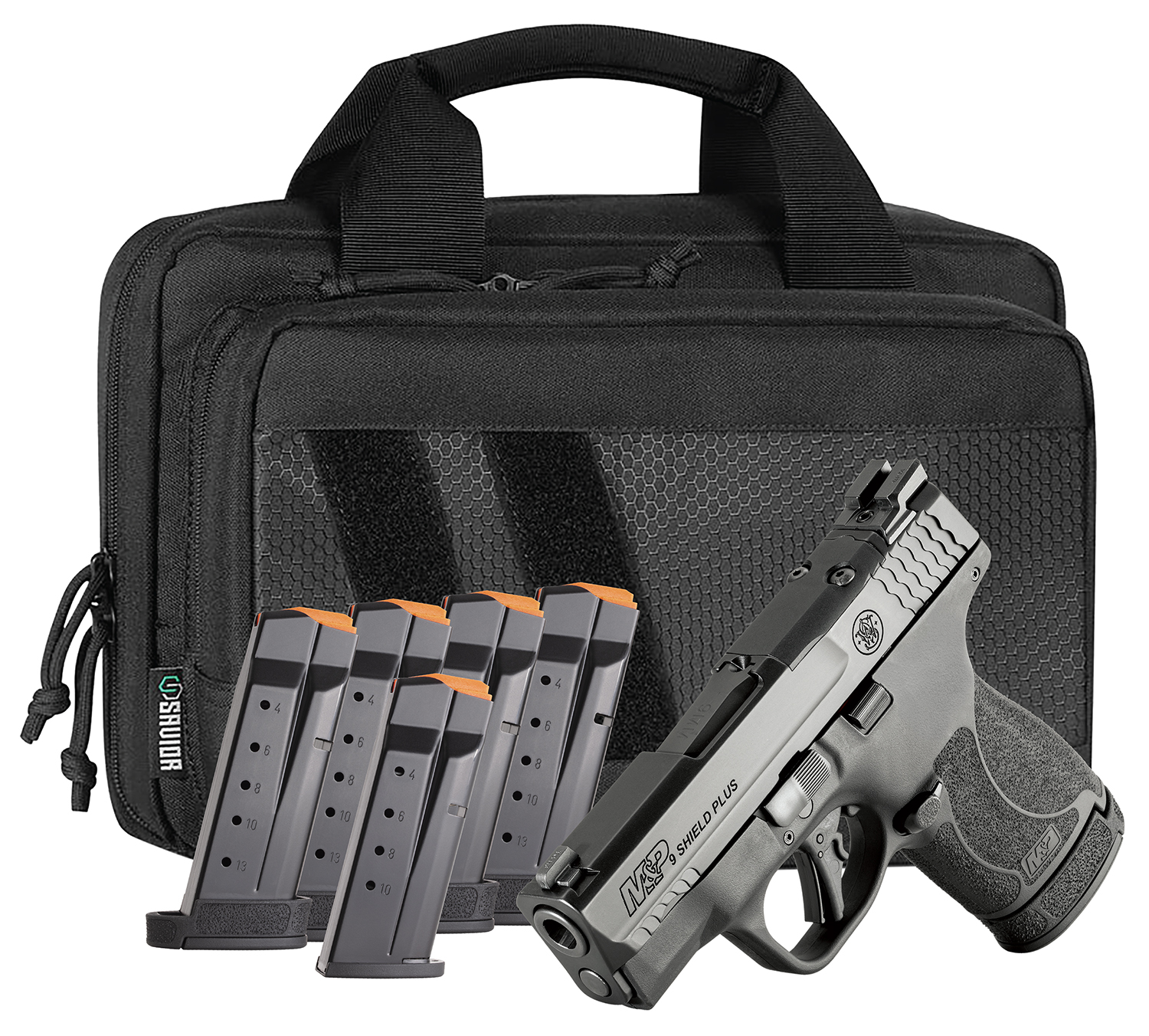 Smith & Wesson M&P9 Shield Plus 9mm 3.1″ Bundle (6 Mags)