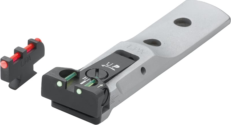 Smith & Wesson Revolver - Fiber Optic w/ Plunger Fiber Front - Silver Body – Fusion Firearms
