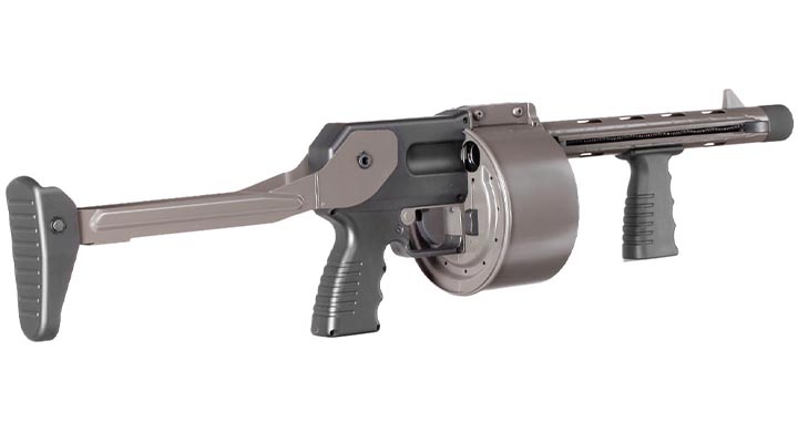 APS Striker-12 MKII Street Sweeper Revolver Gas Shotgun 6mm BB grau kaufen