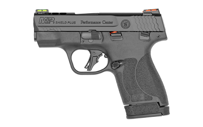 S&W M&P Shield Plus PC 9mm Ported Fiber Optic 2 Mags