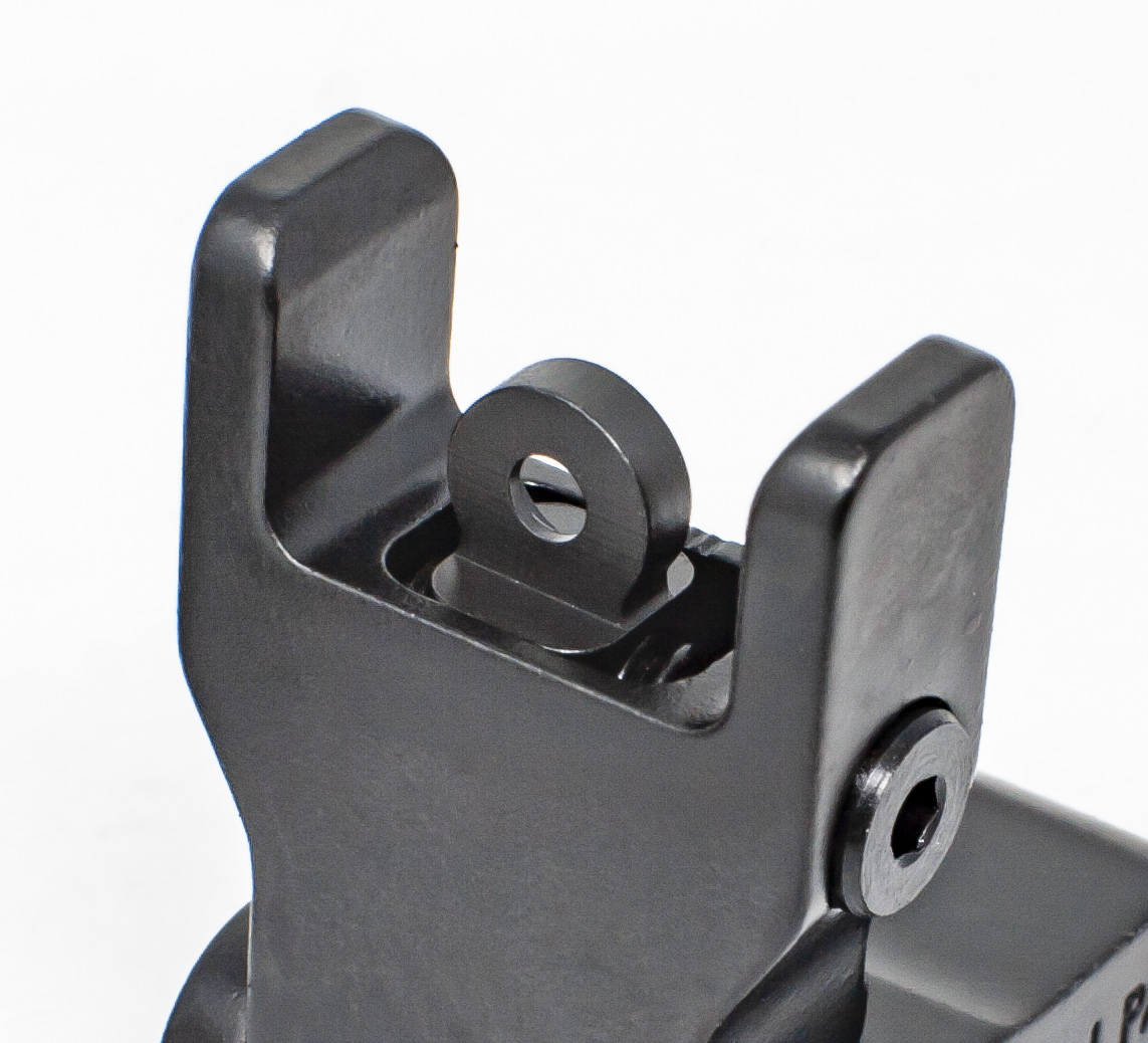 Tactical Rear Ghost Ring Adjustable Picatinny Rail Sight – Fusion Firearms — image 2