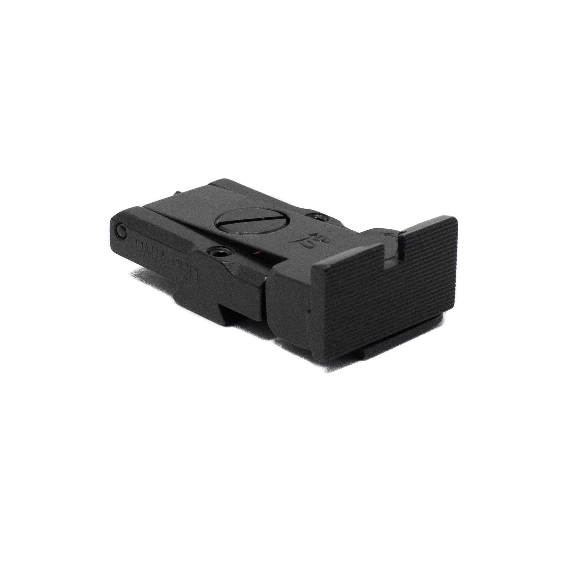 LPA Adjustable Black Target Rear Sight (Remington type, 1911, 10mm Hunters) – Fusion Firearms — image 2