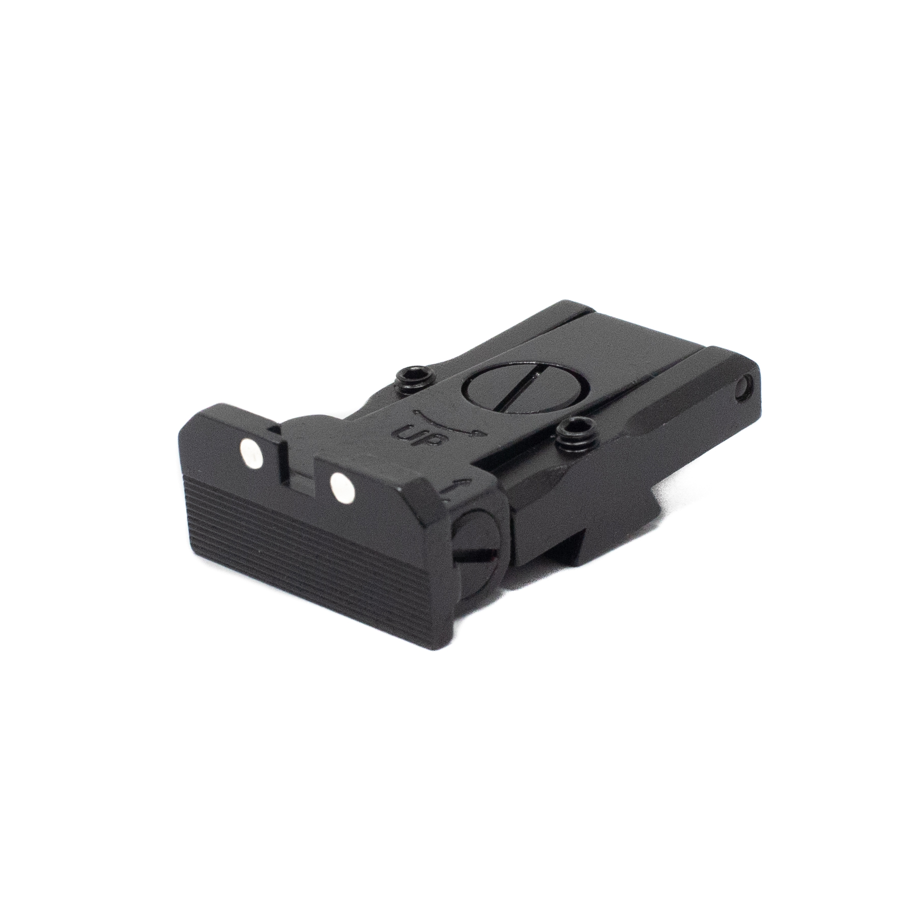 LPA Adjustable White Dot Rear Sight (Remington type, 1911, 10mm Hunters) – Fusion Firearms