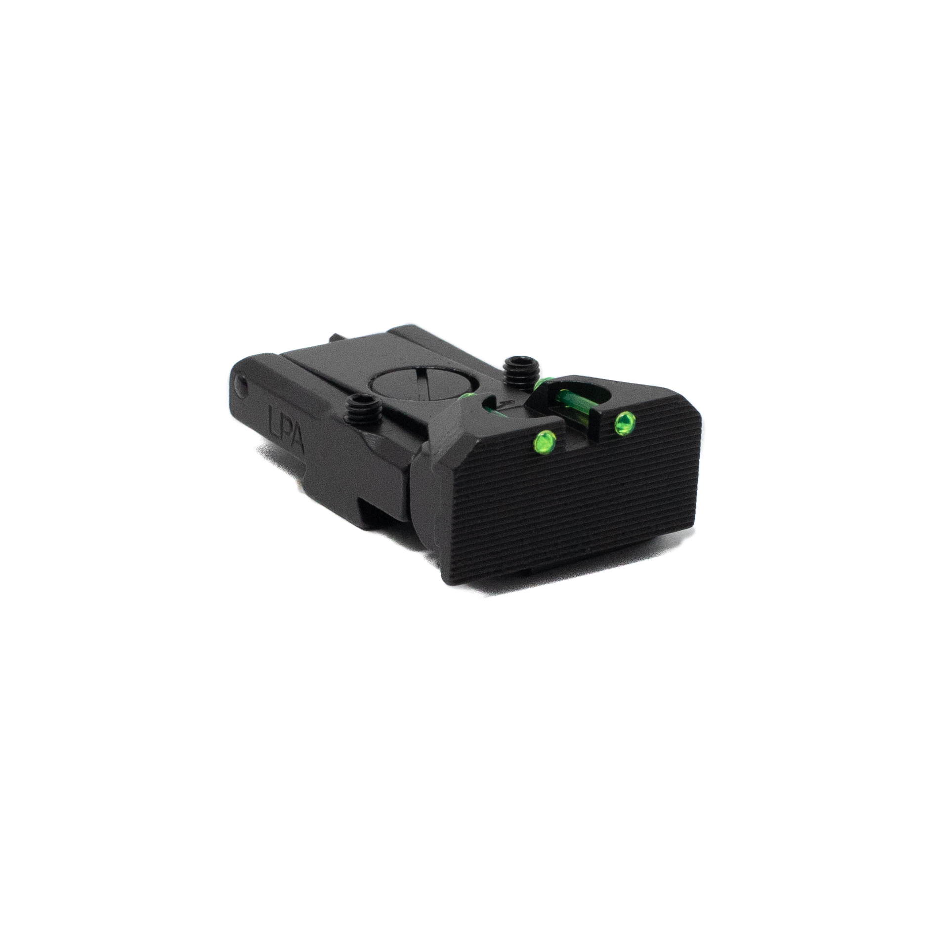LPA Adjustable (Bomar-Cut) Fiber Optic Rear Sight – Fusion Firearms — image 3