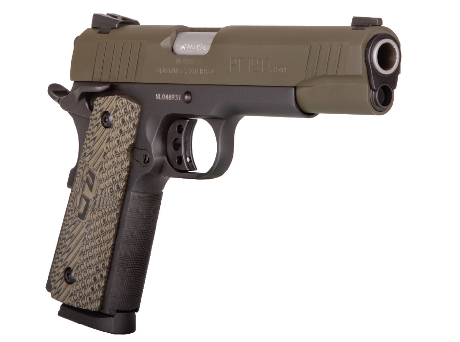 Taurus 1911 .45 ACP 5″ 8+1 Mil-Spec Green Cerakote