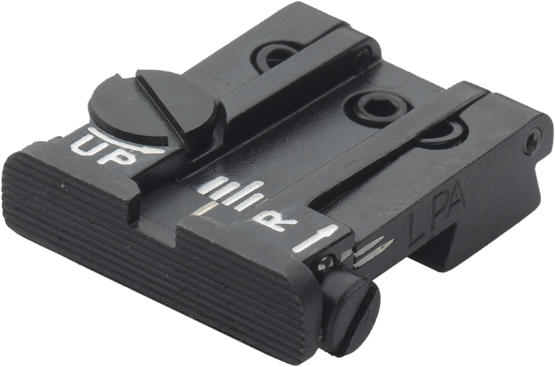 Taurus - PT92, 58, 100 - Rear Adjustable Sight - Black Serrated – Fusion Firearms