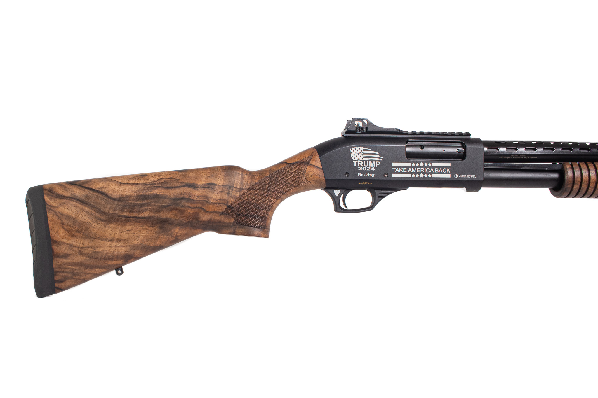 Trump 2024 LGB Deluxe Shotgun Limited Edition Numbered (Only 10 Made) – Fusion Firearms — image 3