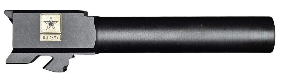 U.S Army Logo Combat Armory barrel Fits Glock 19 9mm Match Grade Barrel