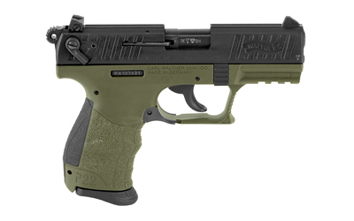 Walther P22Q .22 LR 3.42in Threaded OD Green 10rd — image 2