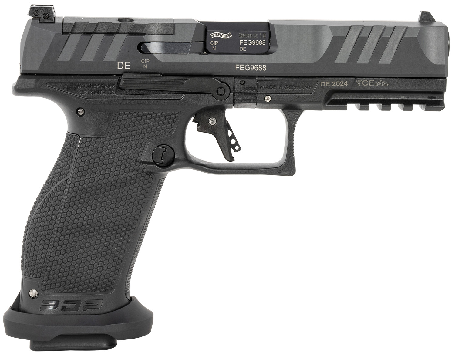 Walther PDP Pro E Full-Size 9mm 4.5 in. Optics Ready 20‑rd