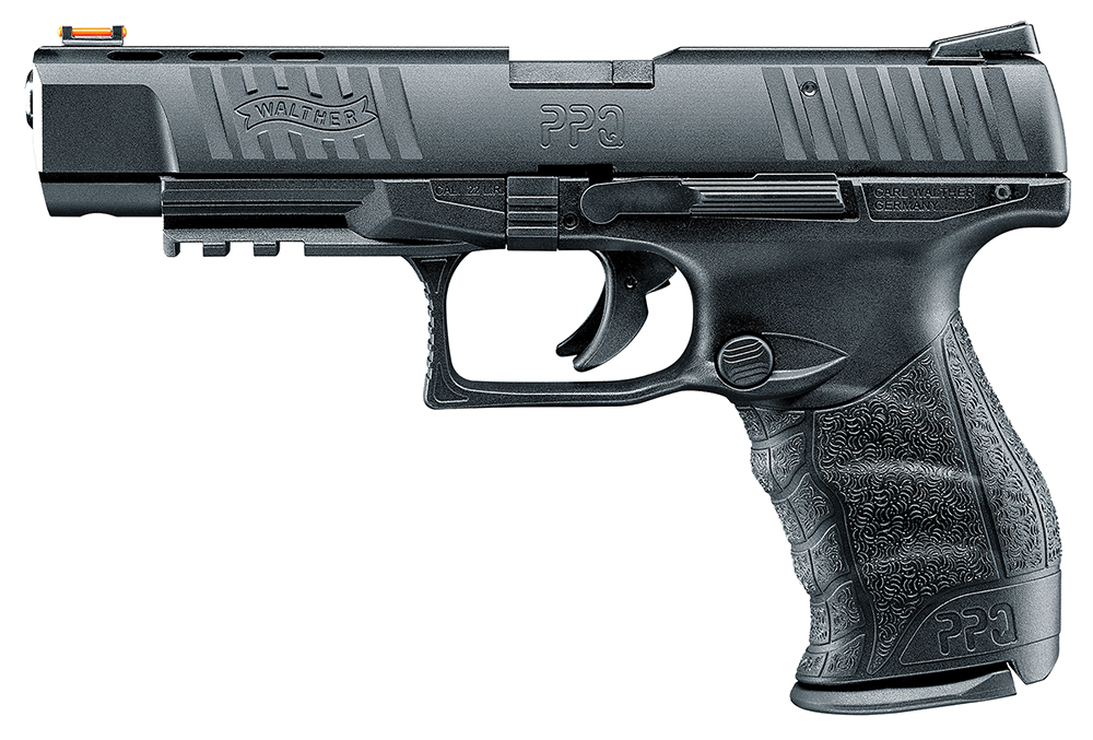 Walther PPQ M2 22 LR 5″ Threaded, Fiber Optic Sight