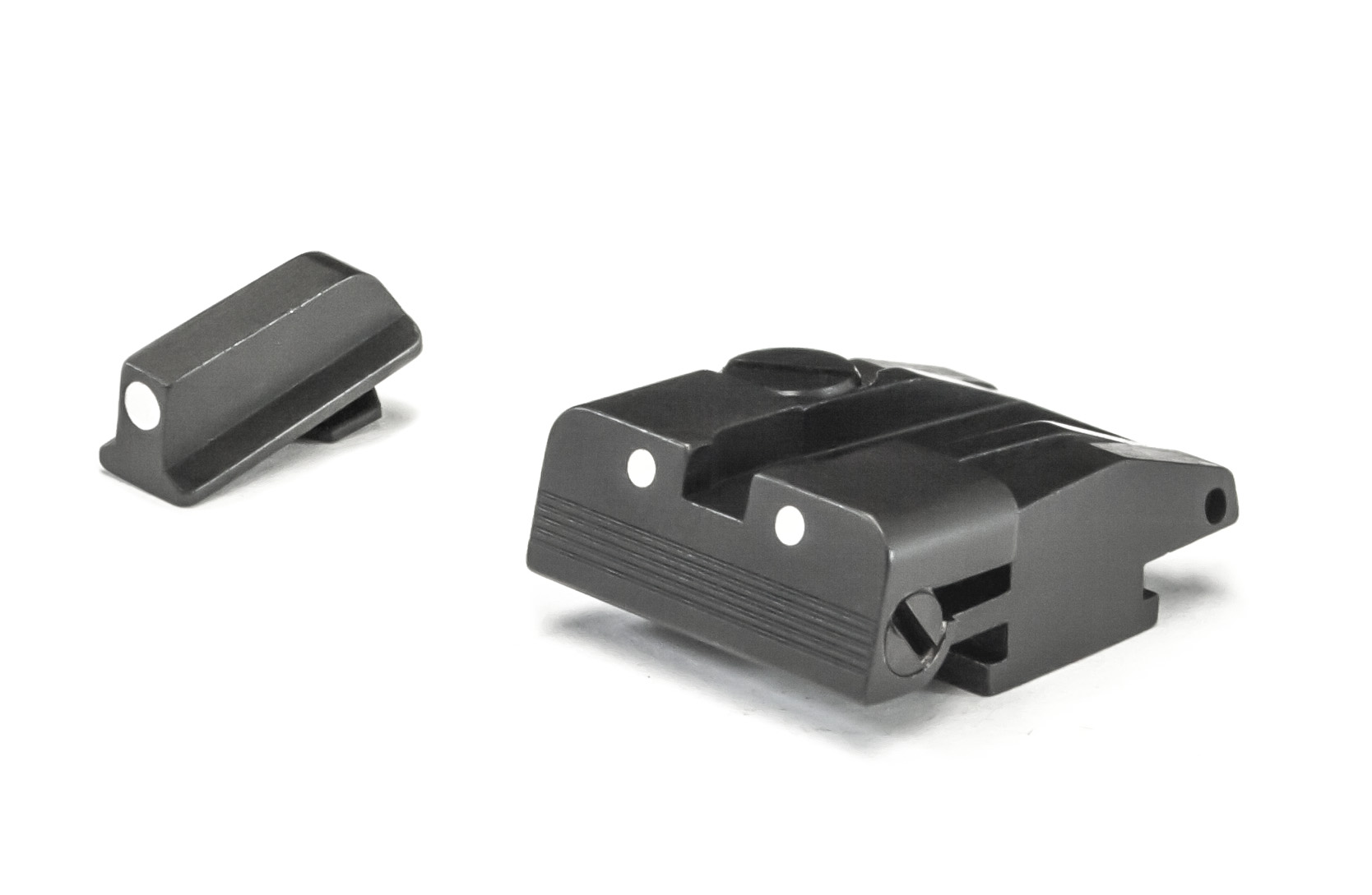 Walther - PPQ, P99, PPQM2 - White Dot Adjustable Sight Set – Fusion Firearms