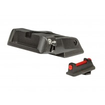 Walther - PPQ, Q5 Match - Black Target with Fiber Front Adjustable Sight Set – Fusion Firearms