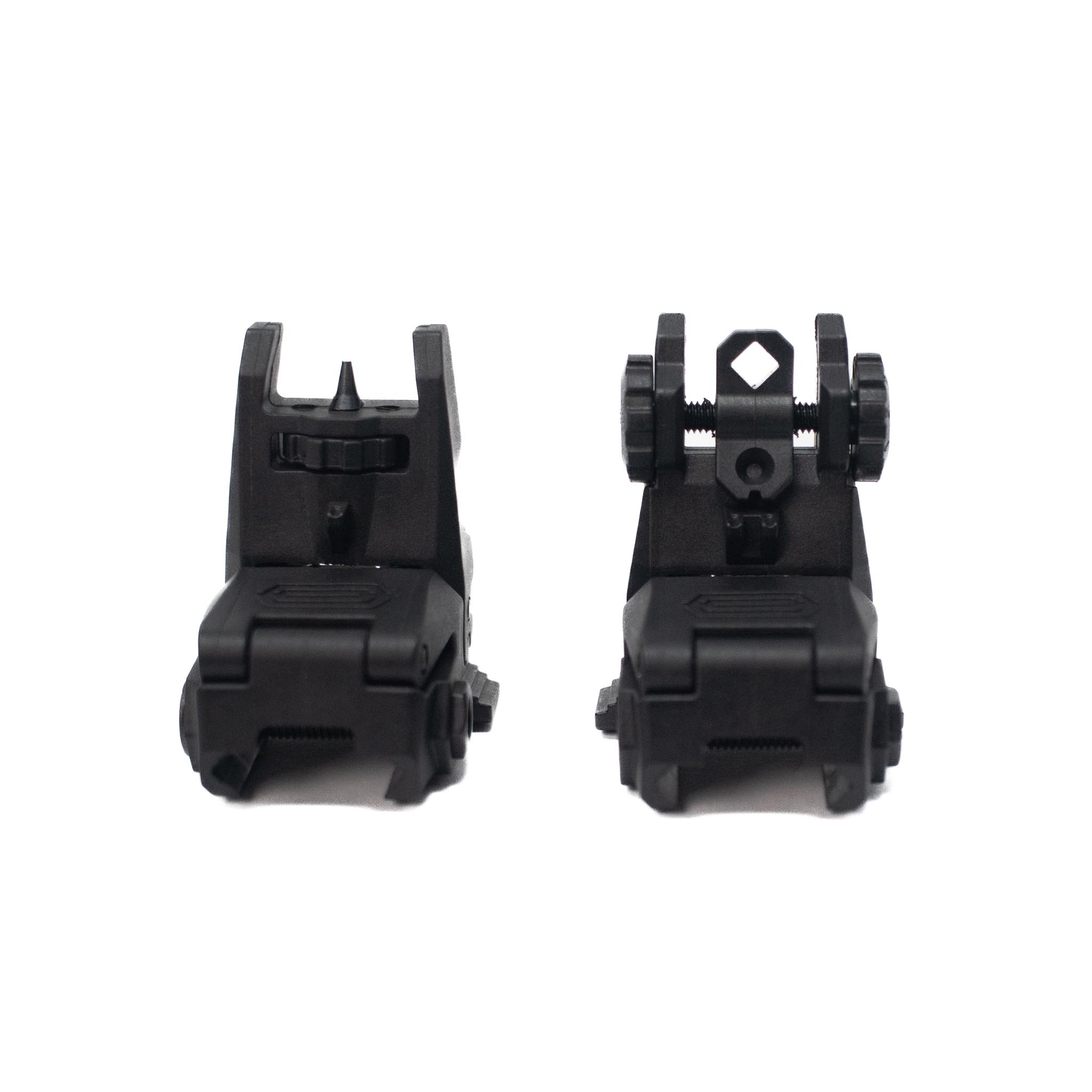 Fusion Fully Adjustable Folding Sight Set (Picatinny Mount)