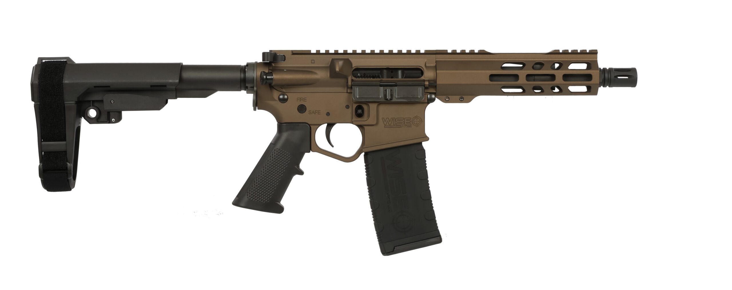 Wise Arms WA-15B .223/5.56 7.5″ Bronze SBA3