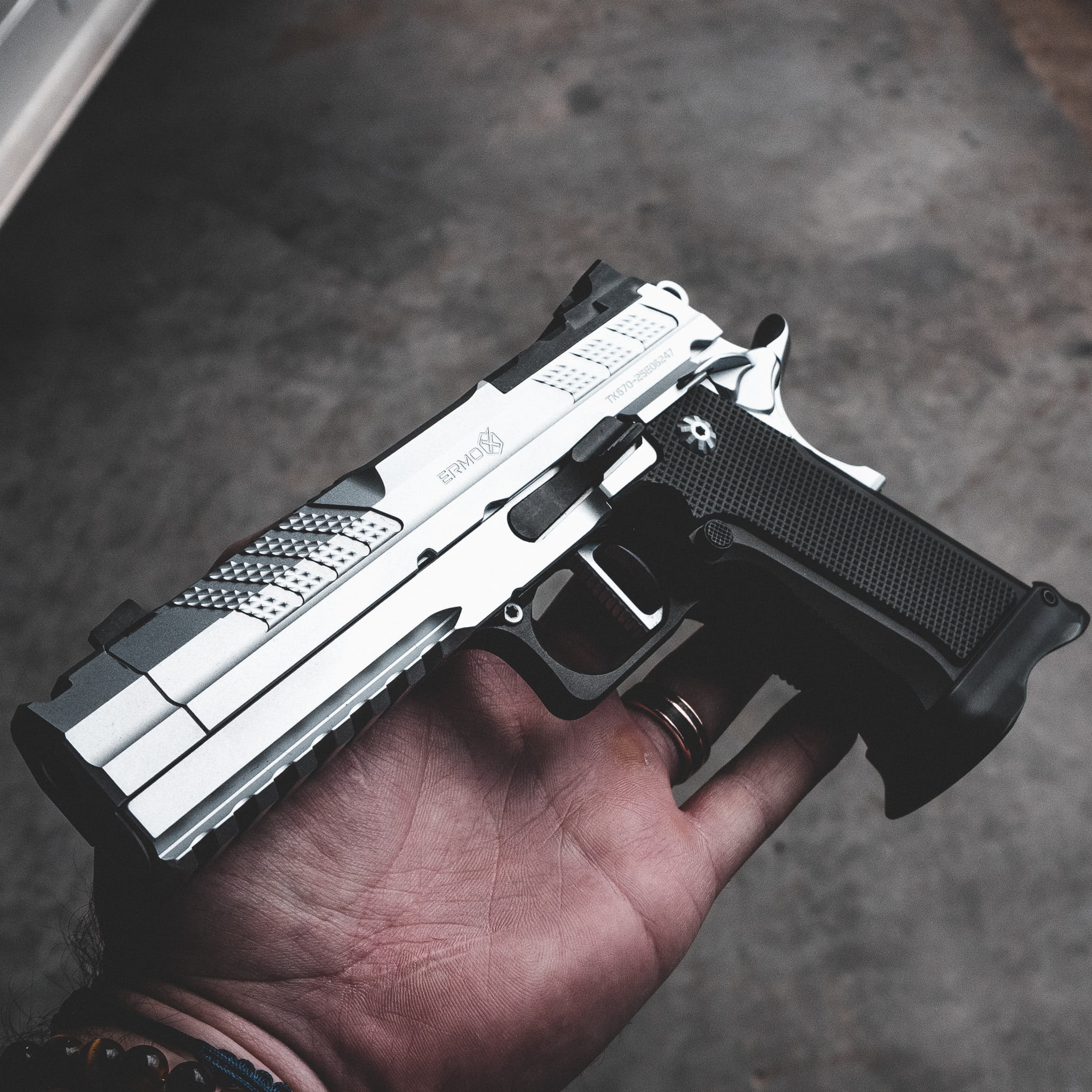 XP COMP & Ported Pistol – 9MM – Chrome (Custom Shop Edition) – Fusion Firearms