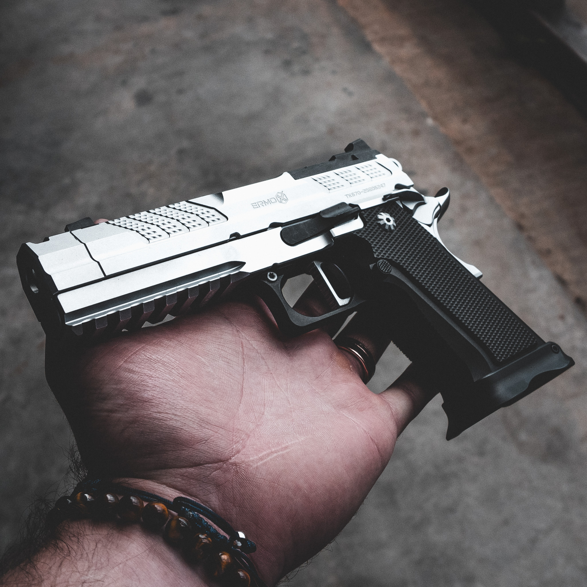 XP COMP & Ported Pistol – 9MM – Chrome (Custom Shop Edition) – Fusion Firearms — image 4