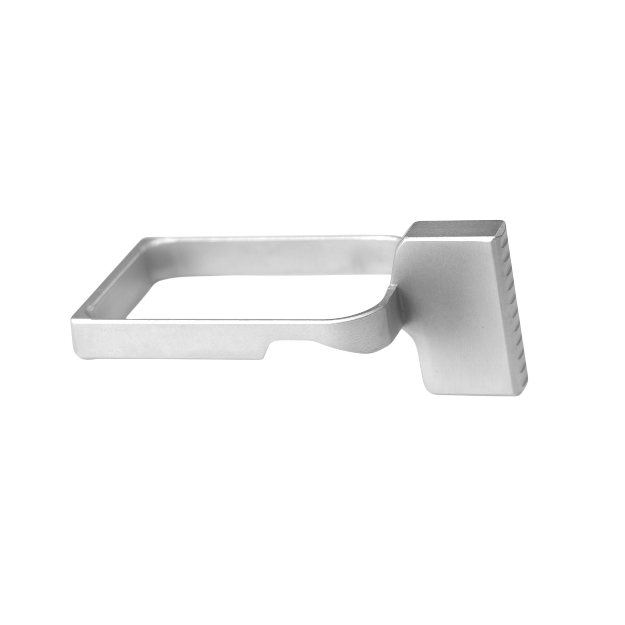 XP Pro 1 Peice Flat Solid- Chrome – Fusion Firearms — image 2