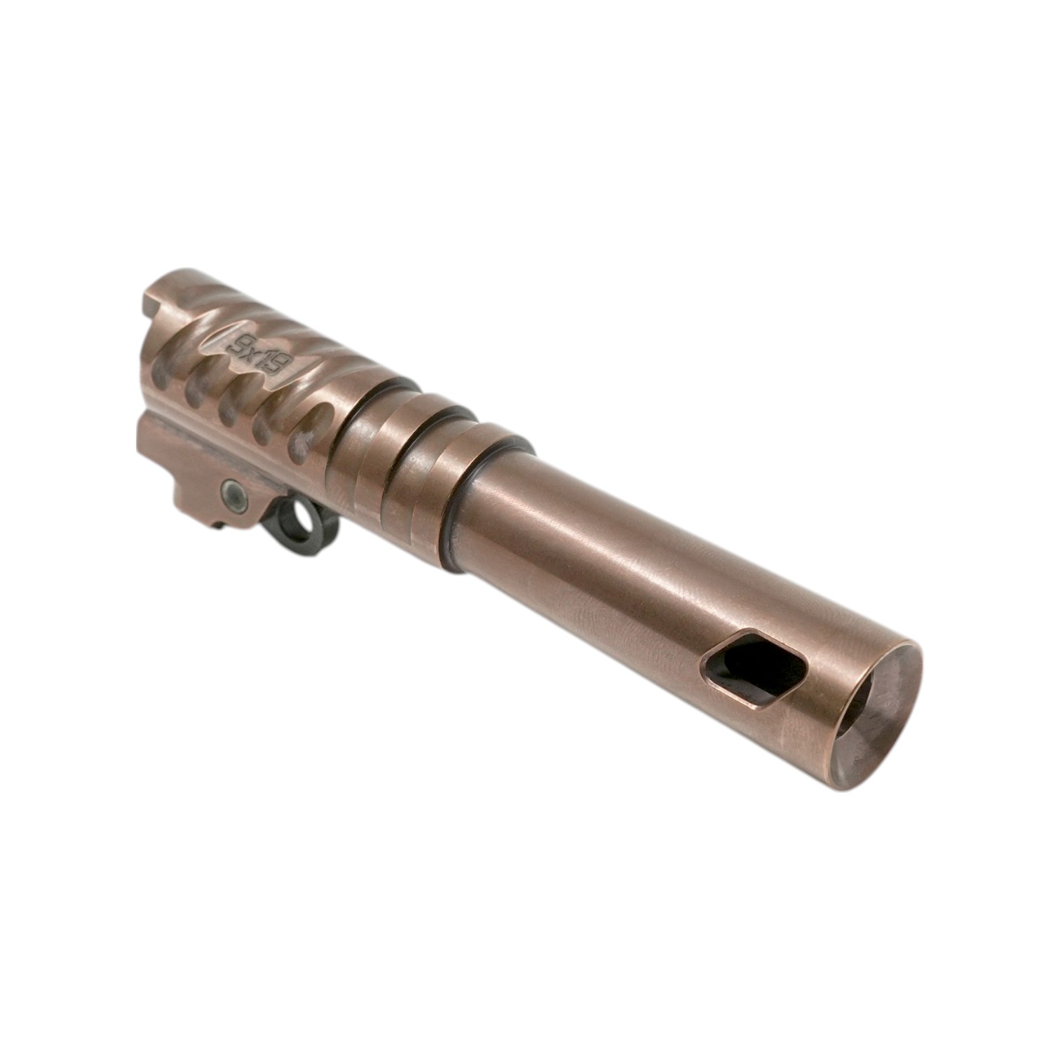 XP Pro 4" 1911 Fluted Barrel - 9MM - Clark/Para Ramped - Ported (Bronze) – Fusion Firearms